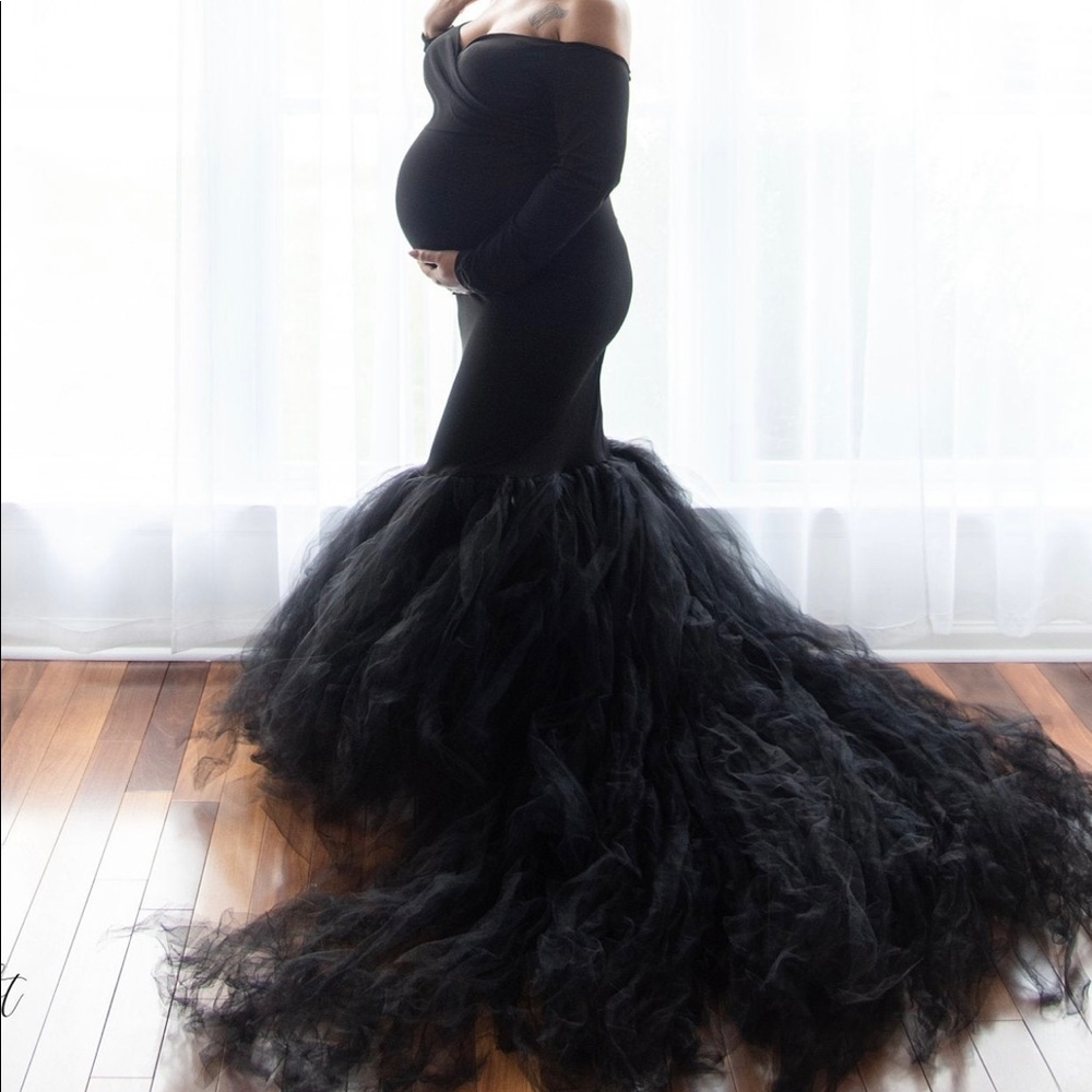 Maternity Dress Customized size 30-32 Color Is Sky Blue